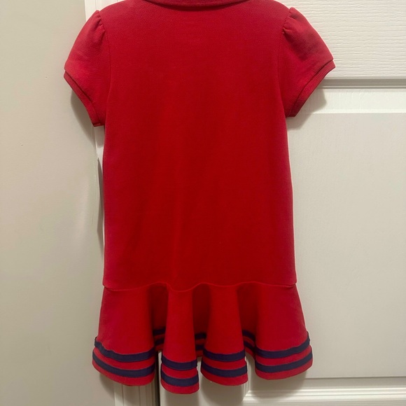 NWT Ralph Lauren red and navy toddler sz.18M 2piece dress set! Great present 🎁 - Picture 12 of 16